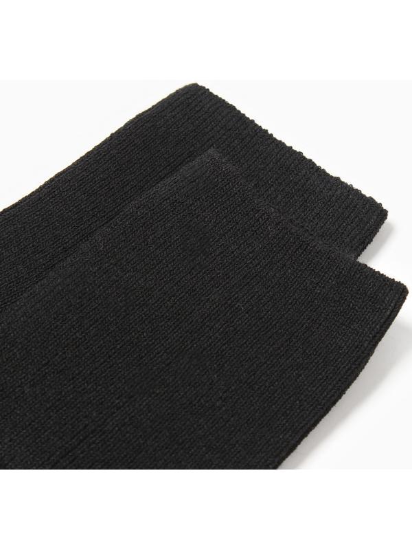 Носки мужские, цвет черный, размер  25-27