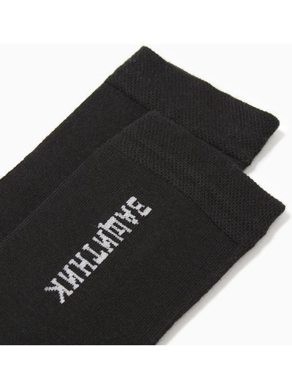 Носки мужские Защитник, цвет черный, размер 25-27