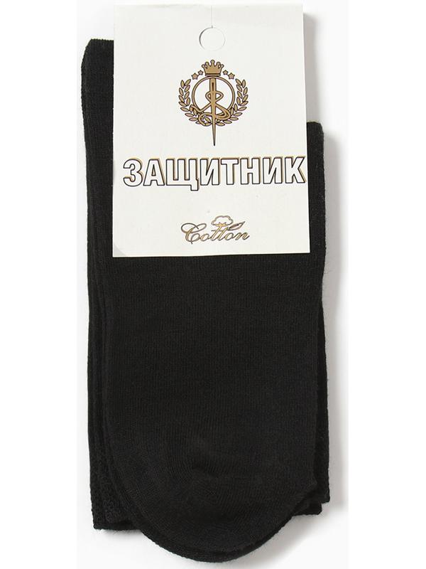 Носки мужские Защитник, цвет черный, размер 25-27