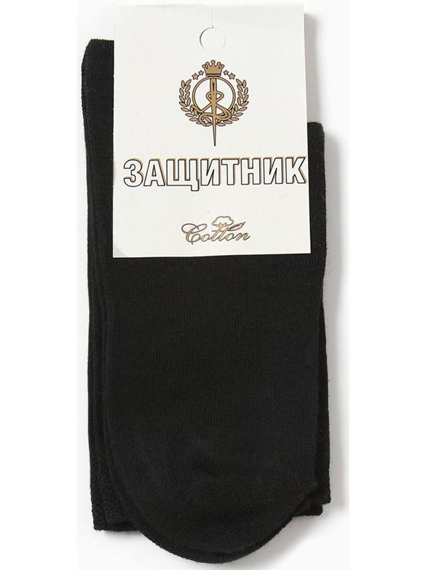 Носки мужские Защитник Z, цвет черный, размер 27-29