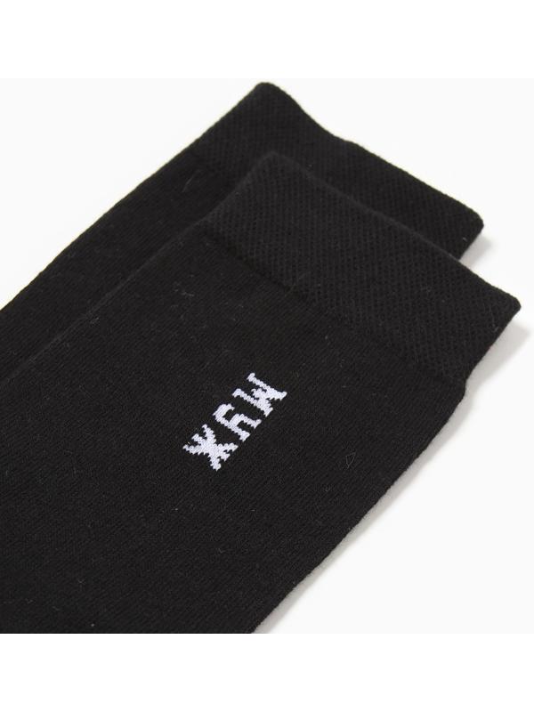 Носки мужские Муж, цвет черный, размер 25-27