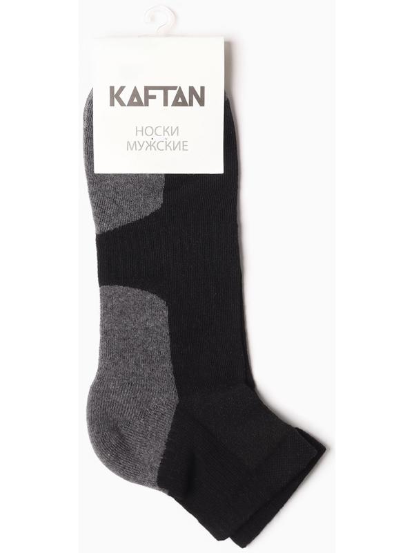 Носки мужские махровые KAFTAN размер 41-44 (27-29 см), черный