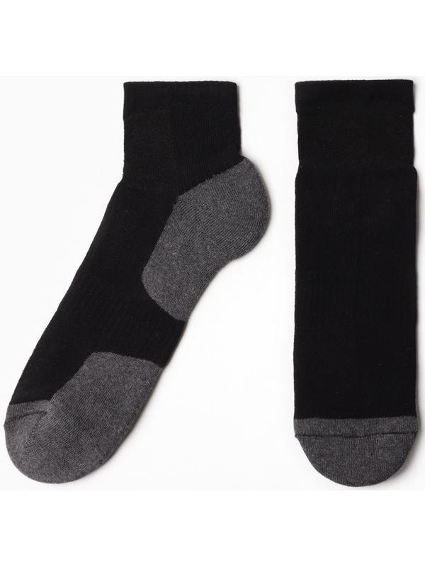 Носки мужские махровые KAFTAN размер 41-44 (27-29 см), черный