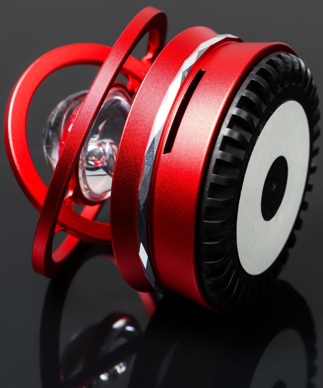 Аксессуар на панель, гравитационные кольца, вращается от солнца, галактика, красный