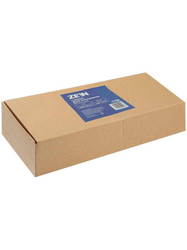 Сифон ZEIN, для раковины, бутылочный, 1 1/4