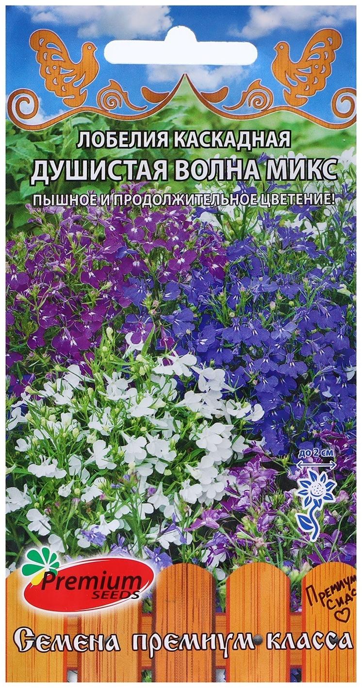 Семена цветов Лобелия каскадная 