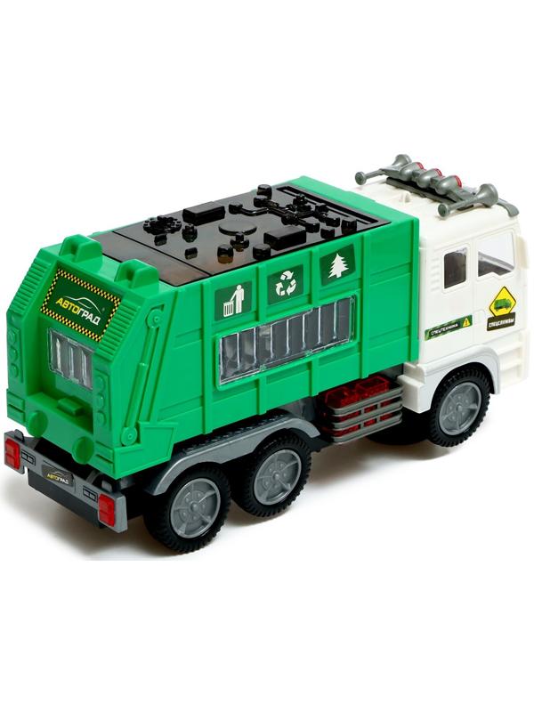 Машина «Мусоровоз», свет, звук, работает от батареек