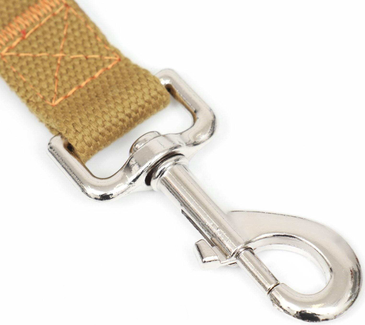 Поводок брезентовый, 2,7 м х 2,5 см, песочный