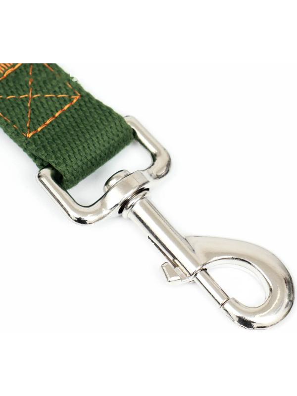 Поводок брезентовый, 10 м х 2,5 см, хаки