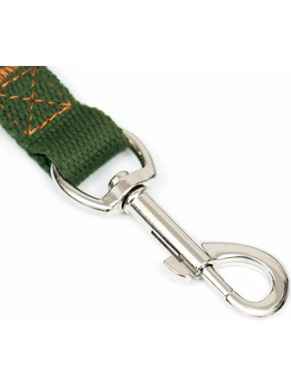 Поводок брезентовый, 2 м х 2 см, хаки