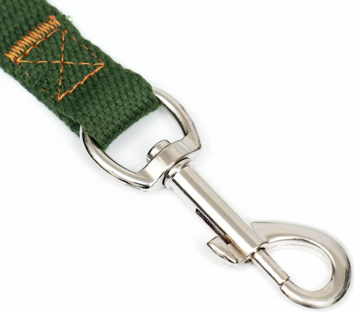 Поводок брезентовый, 3 м х 2 см, хаки