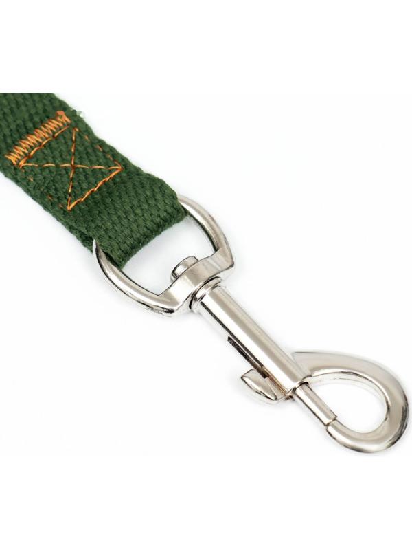 Поводок брезентовый, 3 м х 2 см, хаки