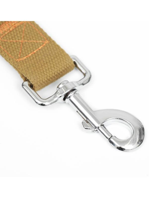 Поводок брезентовый, 2,7 м х 3 см, песочный