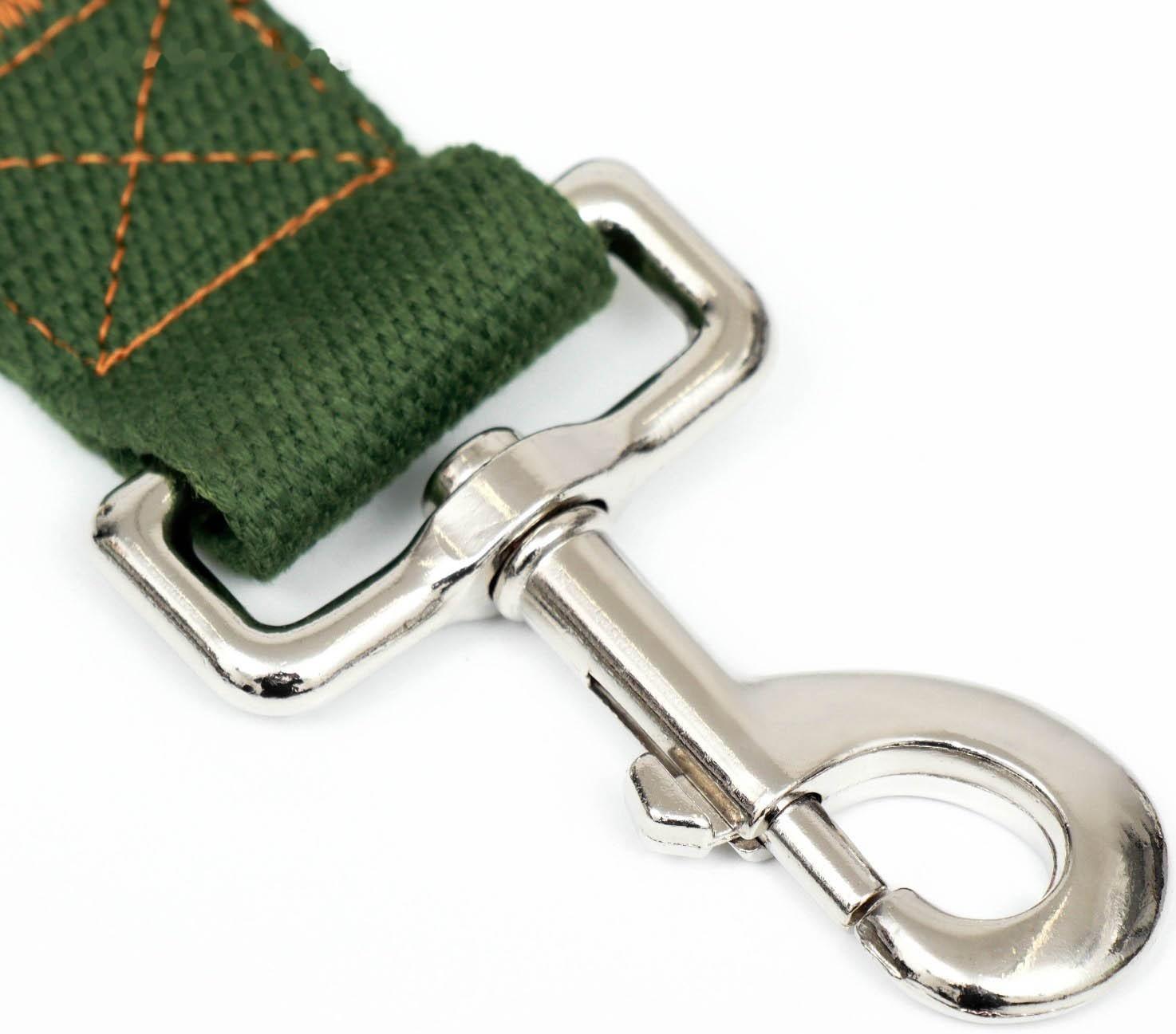 Поводок брезентовый 5 м х 3,5 см, хаки