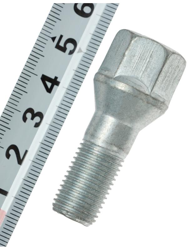 Болт M12x1,25, 48/27,5, hex17, конус, цинк, 21120=3101040=119