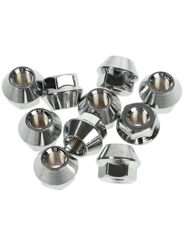 Гайка M10x1,25 18, hex17, конус, открытая, CH, H-1018