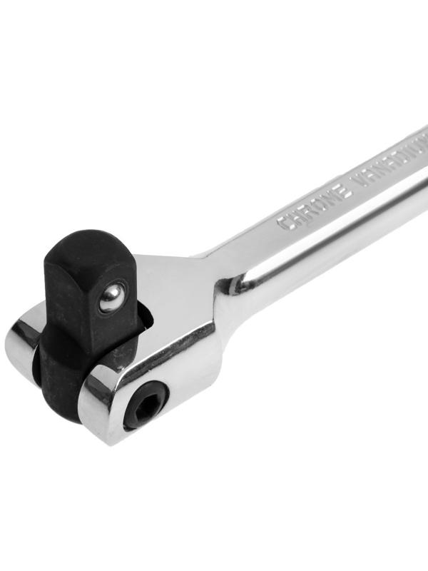 Вороток шарнирный ТУНДРА, CrV, квадрат 1/2