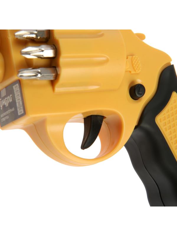 Аккумуляторная отвертка ТУНДРА, 3.6 В, 1.3 Ач, Li-lon, 3 Нм, 200 об/мин, индикатор заряда