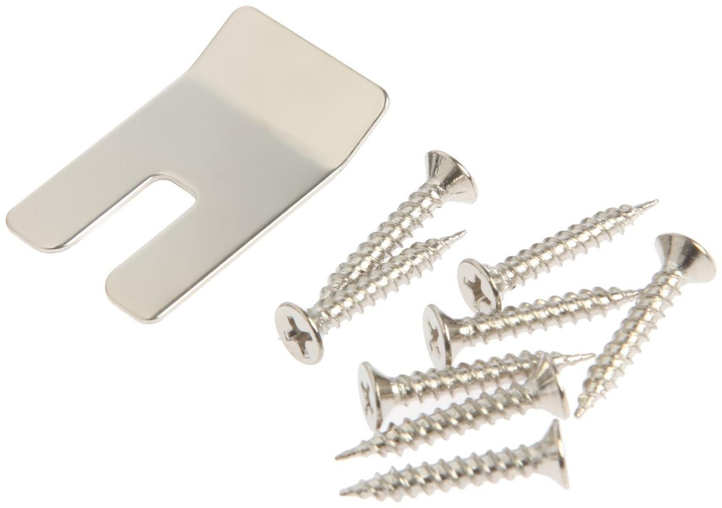 Доводчик дверной ТУНДРА,до 40 кг, врезной, пружинный, цепной, цвет хром