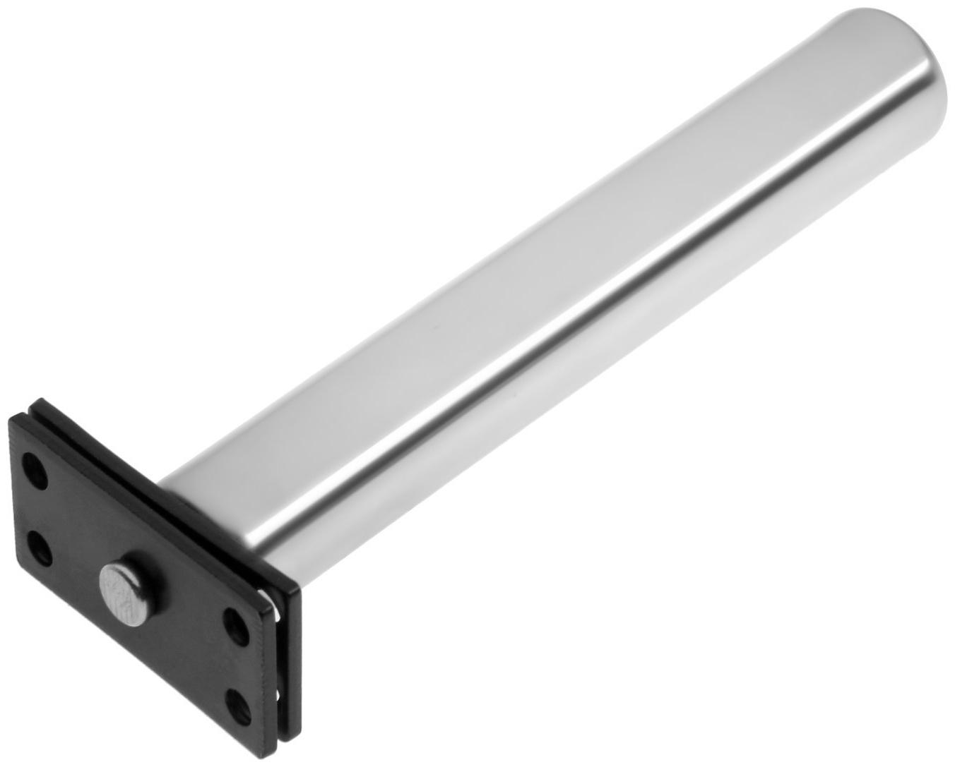 Доводчик дверной ТУНДРА,до 40 кг, врезной, пружинный, цепной, цвет хром