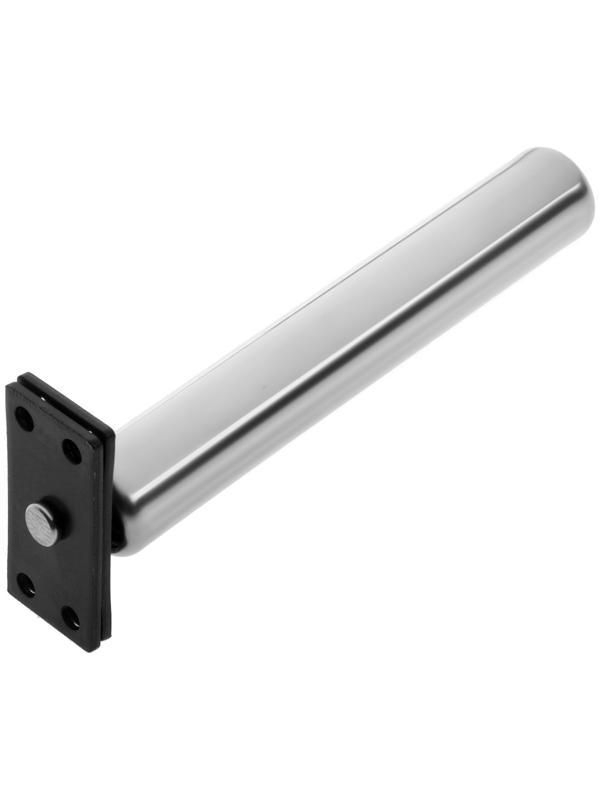 Доводчик дверной ТУНДРА,до 40 кг, врезной, пружинный, цепной, цвет хром