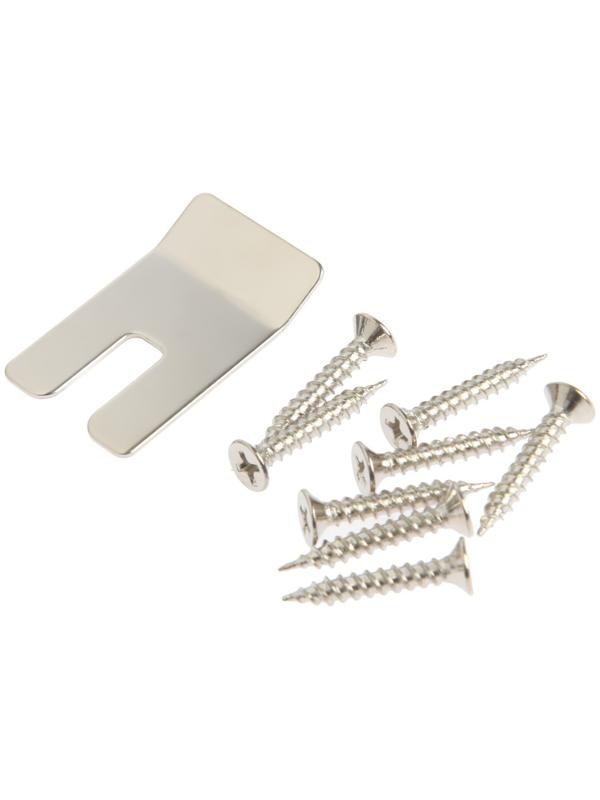 Доводчик дверной ТУНДРА,до 40 кг, врезной, пружинный, цепной, цвет хром