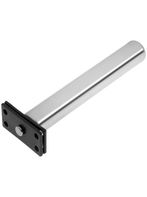 Доводчик дверной ТУНДРА,до 40 кг, врезной, пружинный, цепной, цвет хром