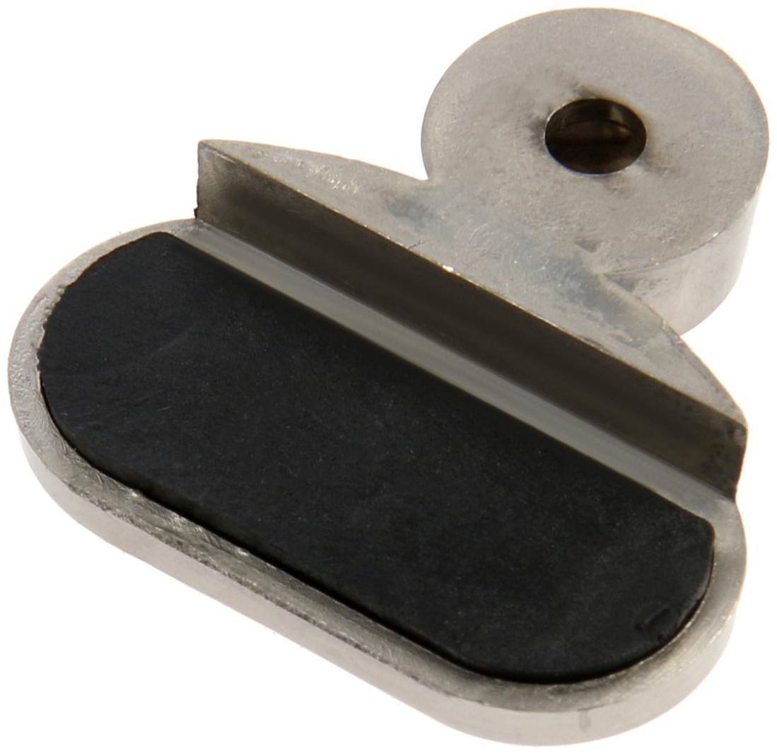 Зеркалодержатель (арт.2025), без сверления, цвет матовый никель