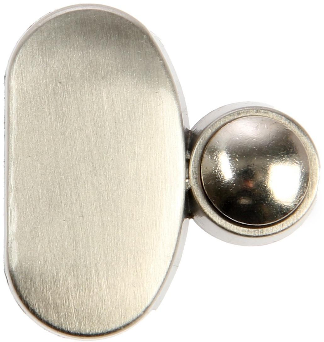 Зеркалодержатель (арт.2025), без сверления, цвет матовый никель