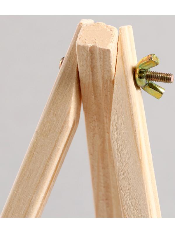 Мольберт демонстрационный, настольный, тренога — 3,5 ×18,5 × 23 см