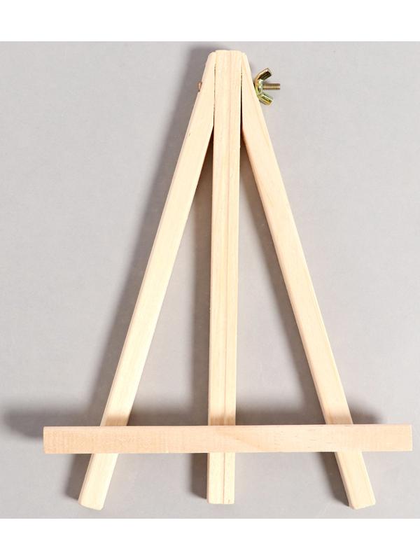 Мольберт демонстрационный, настольный, тренога — 3,5 ×18,5 × 23 см