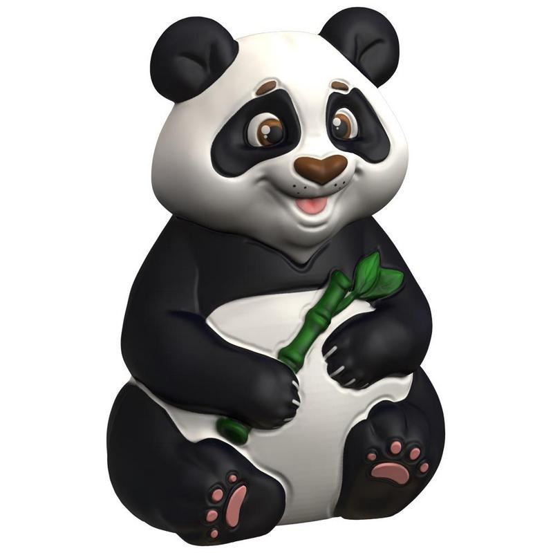 Набор для творчества Маленький скульптор  Панда  гипс Об-004