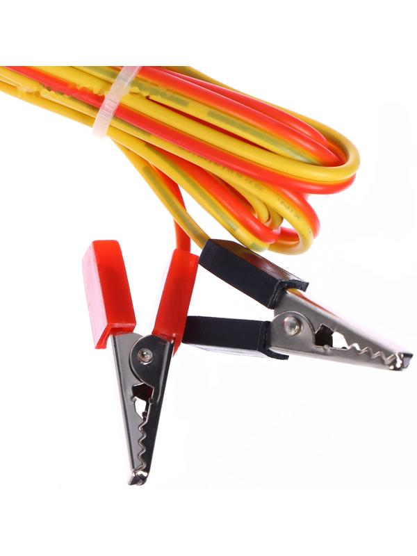 Фонарь кемпинговый, 10 Вт, SMD 2835, кабель l-1.5 м, с зажимом от 12 В, d-6 см, серый