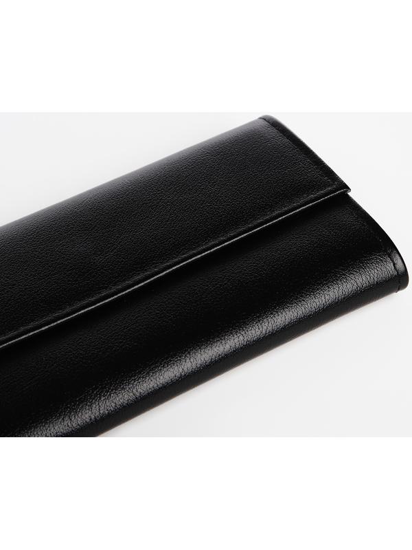 Кошелёк на кнопке, цвет пудровый