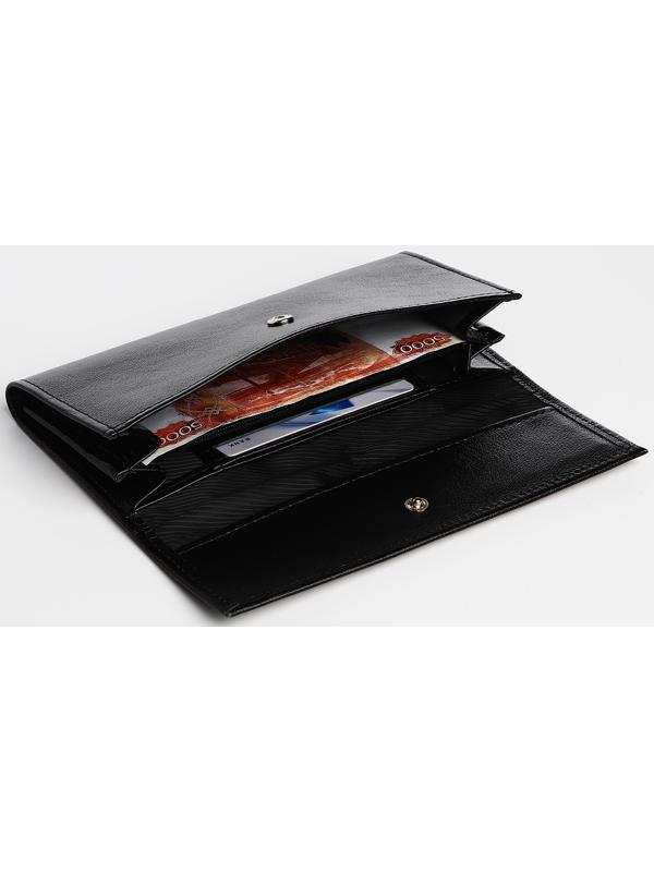 Кошелёк на кнопке, цвет пудровый