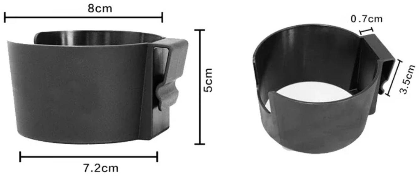 Подстаканник для автомобиля, крепление прищепка