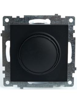 Выключатель диммирующий TRIAC (механизм) 250В, 500W, серия Катрин, GLS10-7106-05, черный