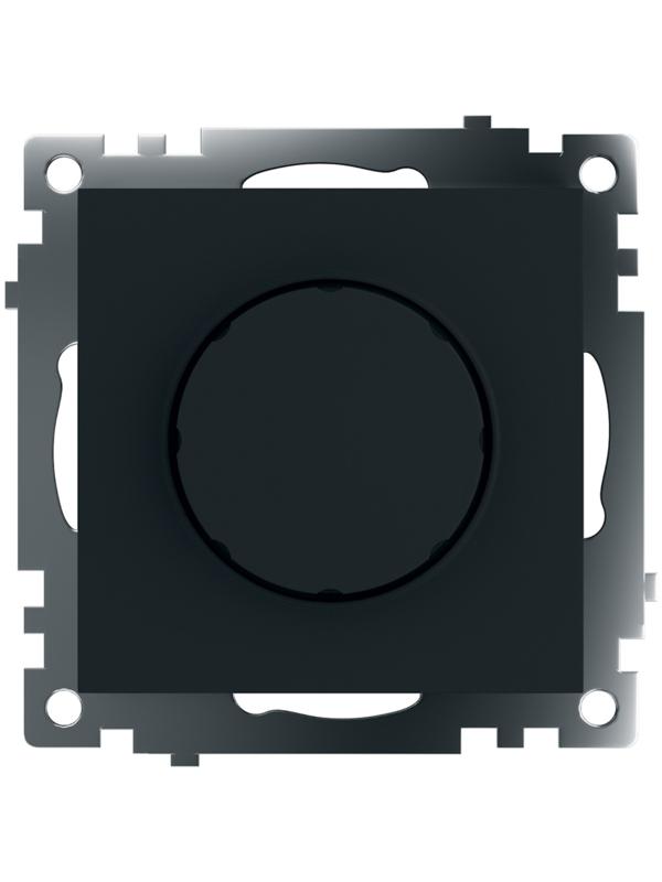 Выключатель диммирующий TRIAC (механизм) 250В, 500W, серия Катрин, GLS10-7106-05, черный