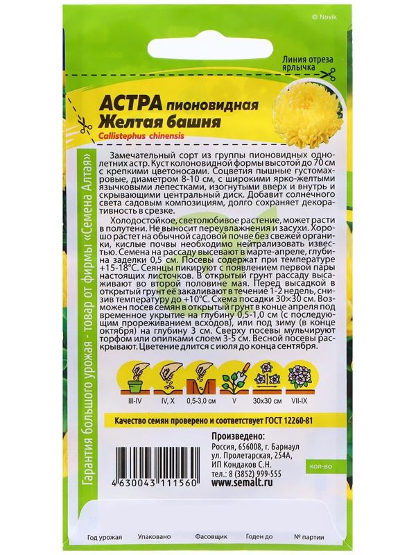 Семена Астра 