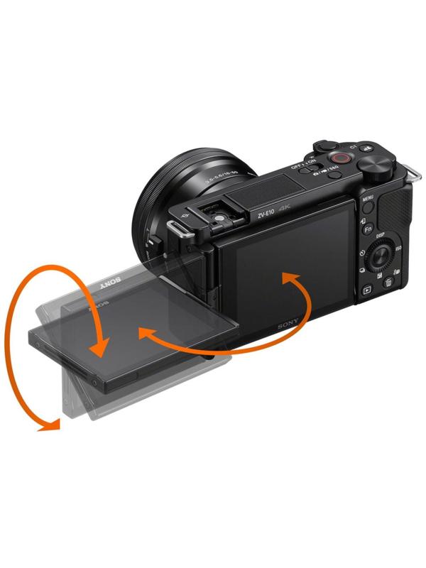 Фотоаппарат Sony ZV-E10 Body Black (ZVE10B.CEC)