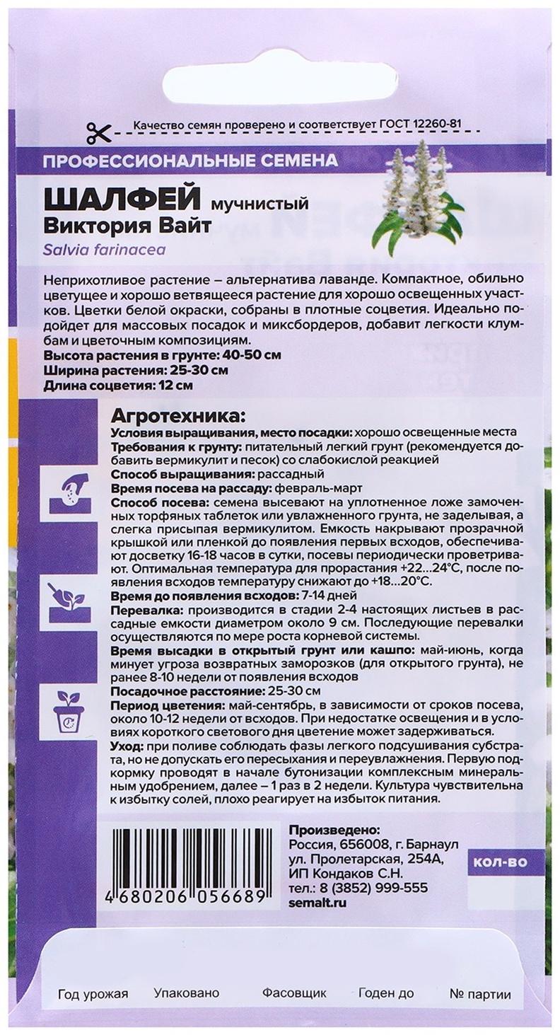 Семена Шалфей 