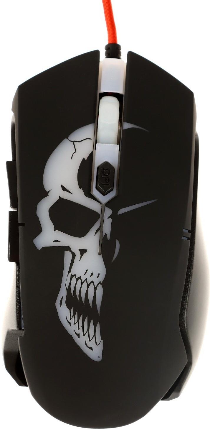 Игровой набор Qumo Axe Strike 3 в 1, клавиатура+мышь+ковер, проводной, 2400 dpi