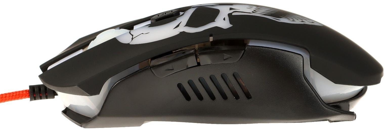 Игровой набор Qumo Axe Strike 3 в 1, клавиатура+мышь+ковер, проводной, 2400 dpi