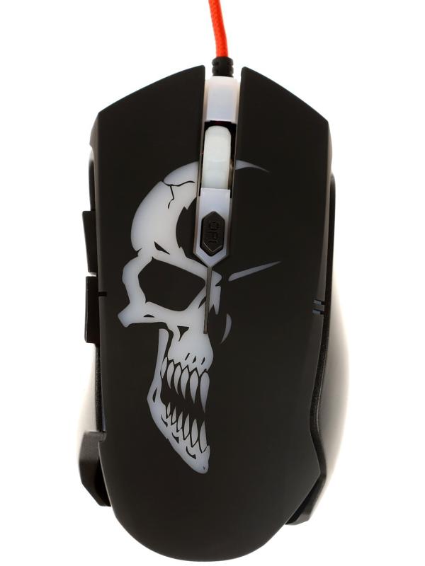 Игровой набор Qumo Axe Strike 3 в 1, клавиатура+мышь+ковер, проводной, 2400 dpi