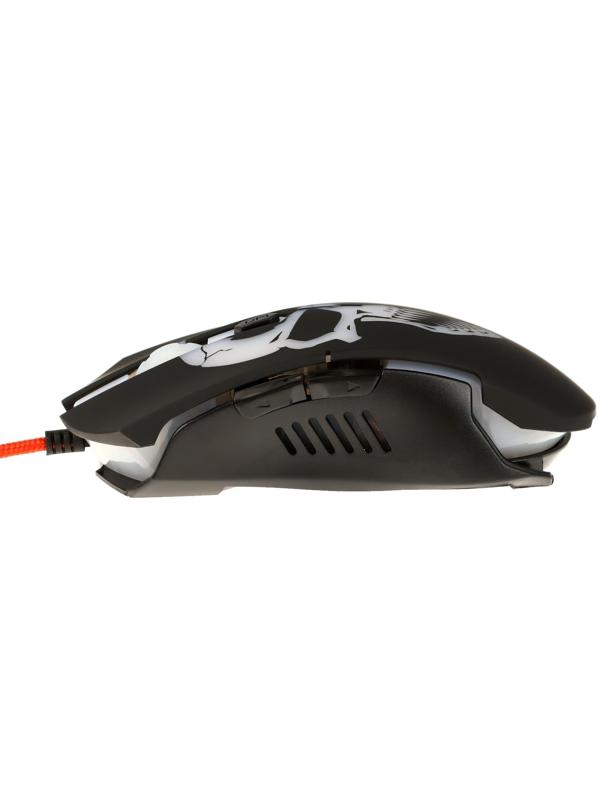 Игровой набор Qumo Axe Strike 3 в 1, клавиатура+мышь+ковер, проводной, 2400 dpi