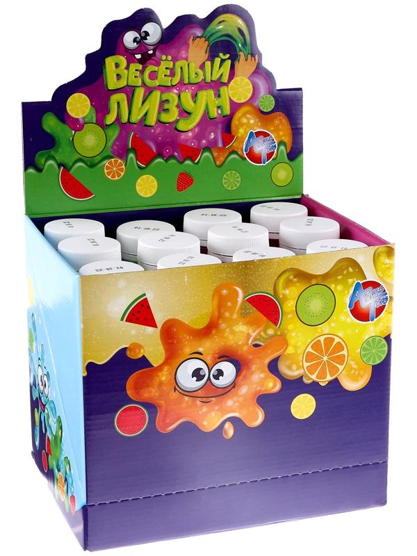 Лизун «Весёлый» 240 г, цвет МИКС