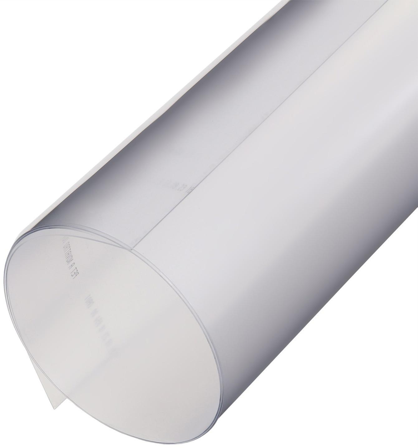 Лист ПЭТ-А, толщина 1.5 мм, 2,05 × 1,25 м, без УФ, прозрачный