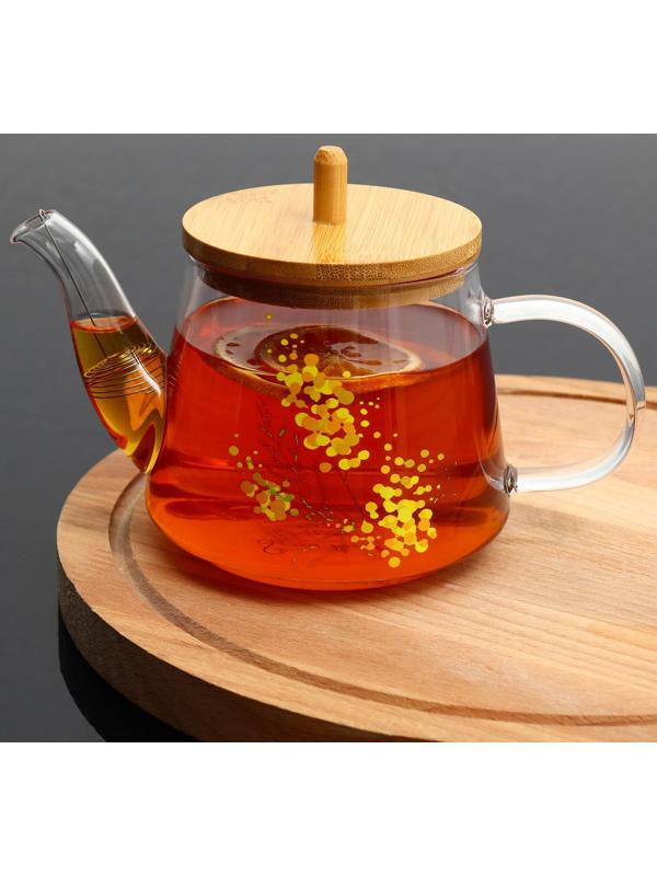 Чайник «Нежная мимоза», 600 мл