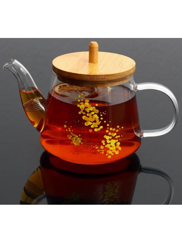 Чайник «Нежная мимоза», 600 мл