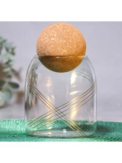 Банка для хранения «Геометрия», 500 мл